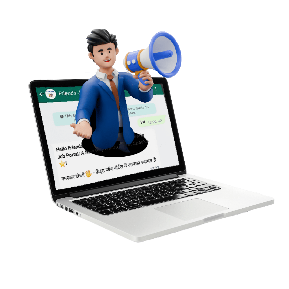 Frinedsjon.in Indias No 1 WhatsApp Based Job Portal! FJ2